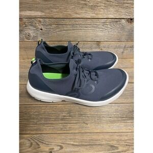 Oofos OOMG Sport LS Men's Size 14 EU 47 Low Recovery Shoe Blue White #S97-12